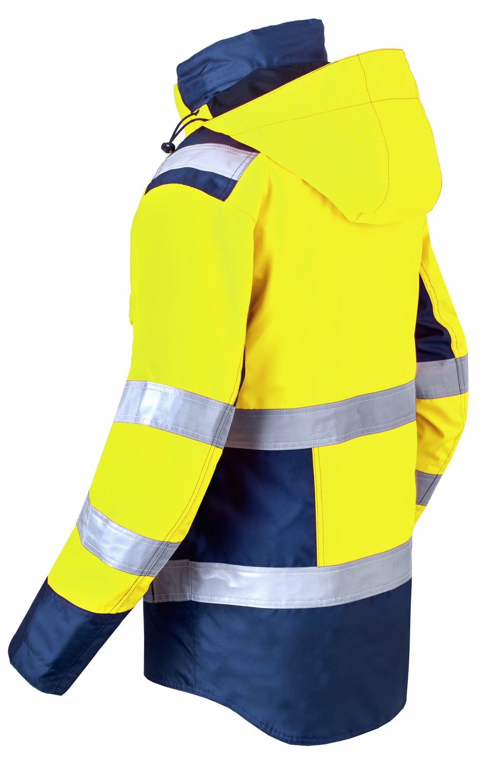 HAVEP-Warnschutz, Winter-Warn-Parka, 195 g/m², leuchtgelb/marine