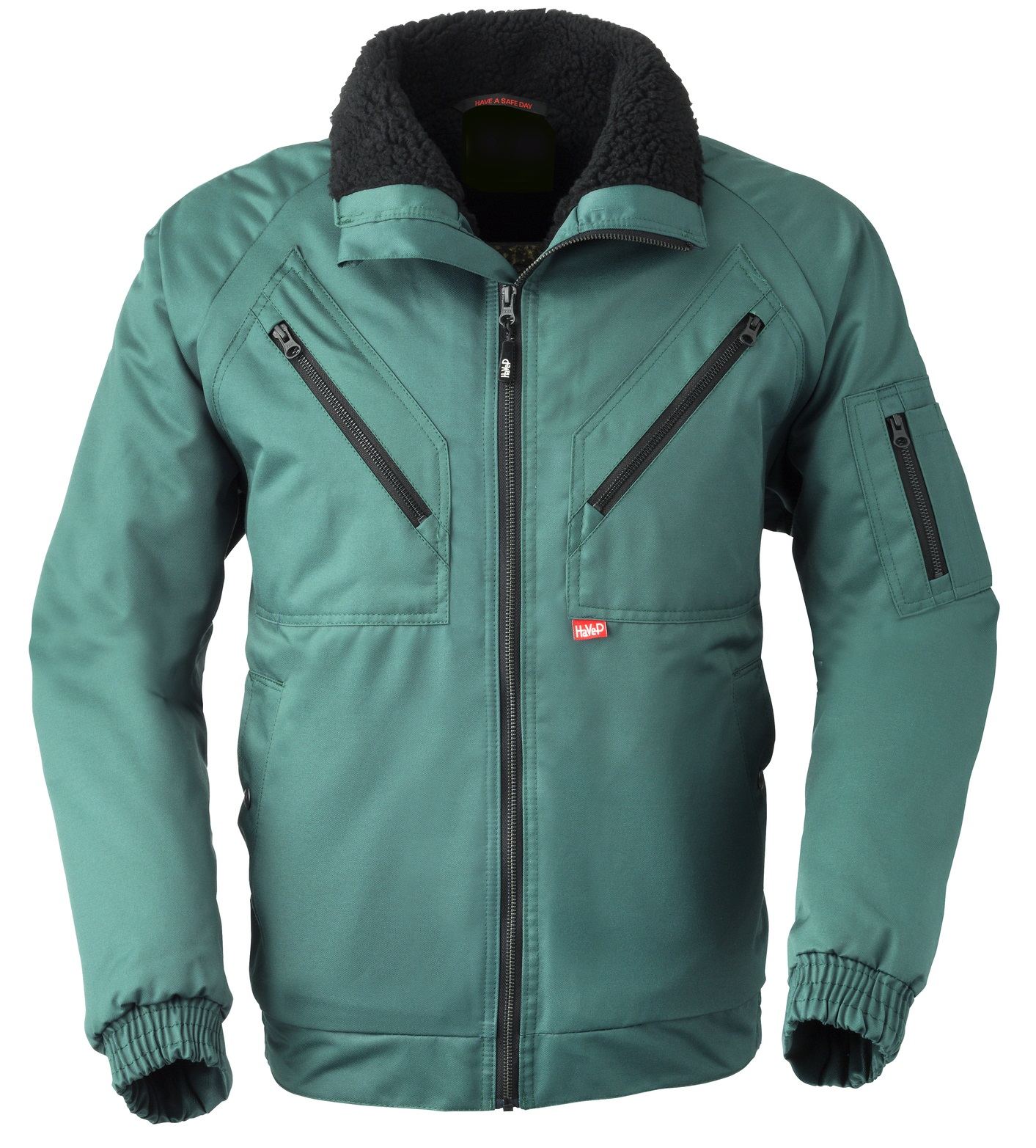 HAVEP-Kälteschutz, Piloten-Jacke, 240 g/m², flaschengrün