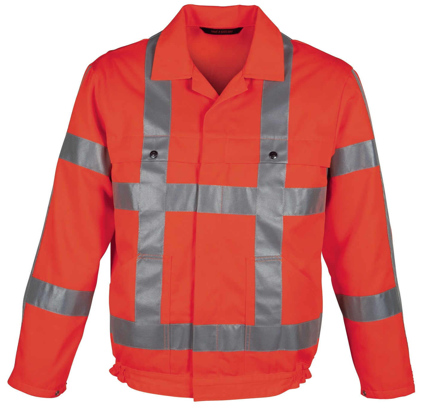 HAVEP-Warnschutz, Warn-Blousonjacke, 290 g/m², fluor-orange