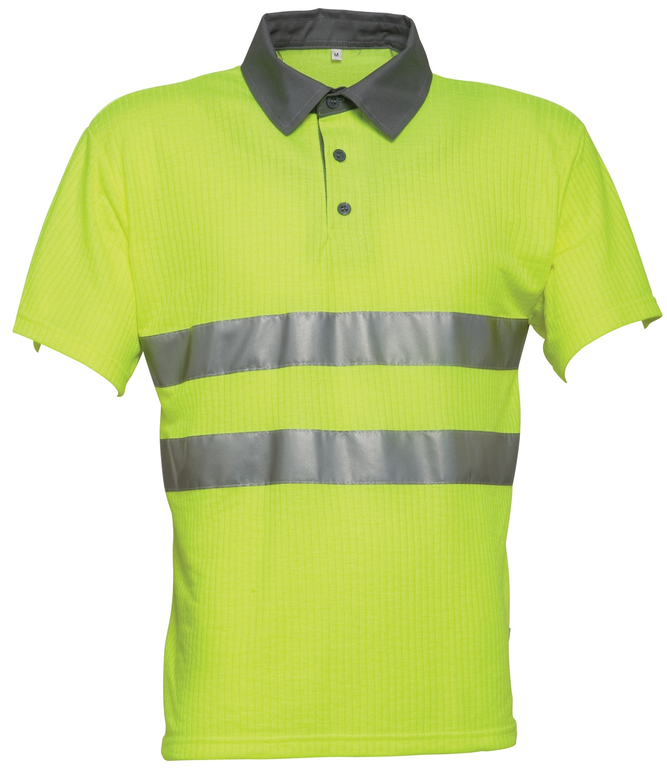 HAVEP-Warnschutz, Warn-Poloshirt, 210 g/m², gelb/grau