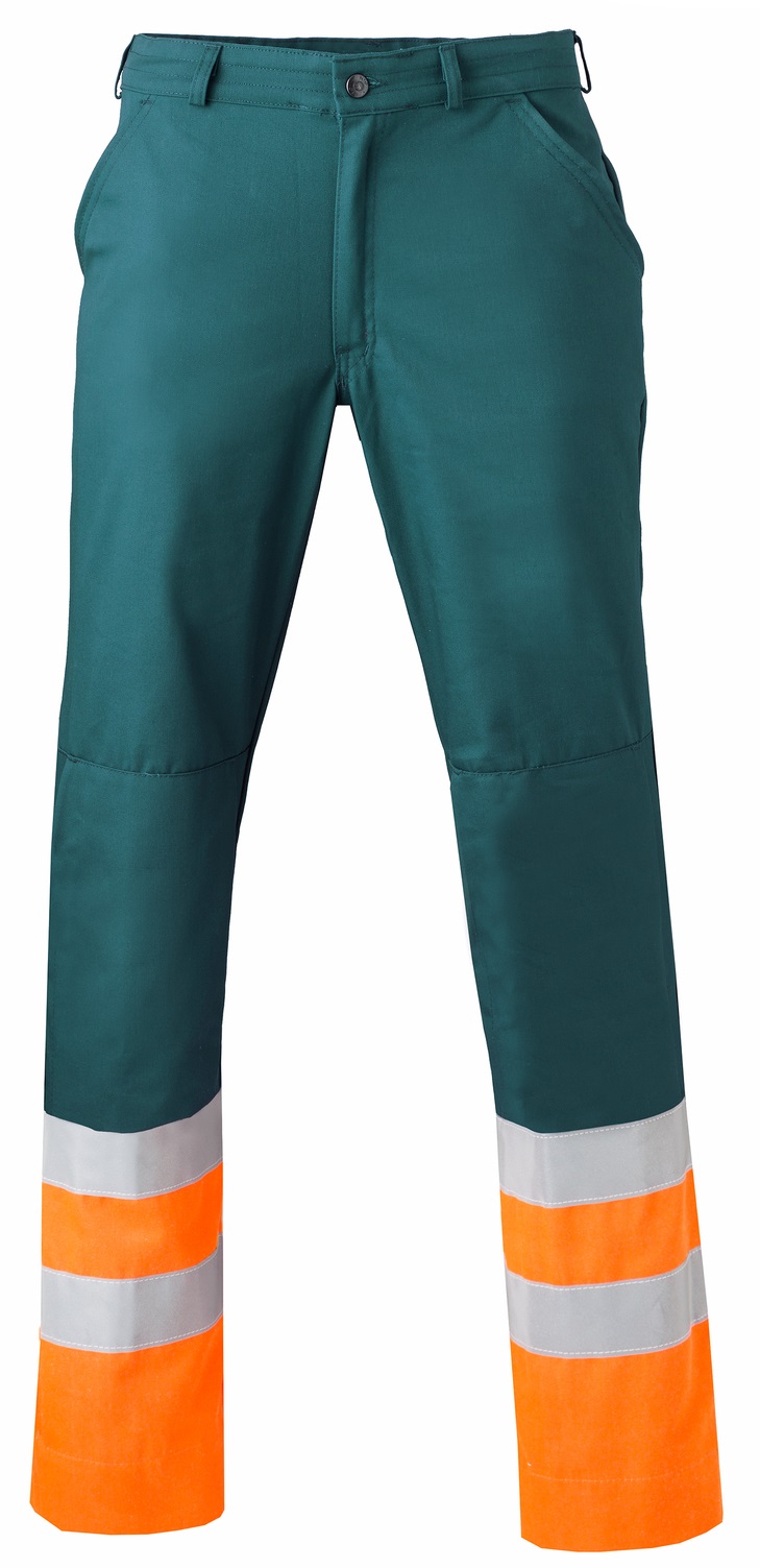 HAVEP-Warnschutz, Warn-Bundhose, 290 g/m², grün/fluor-orange