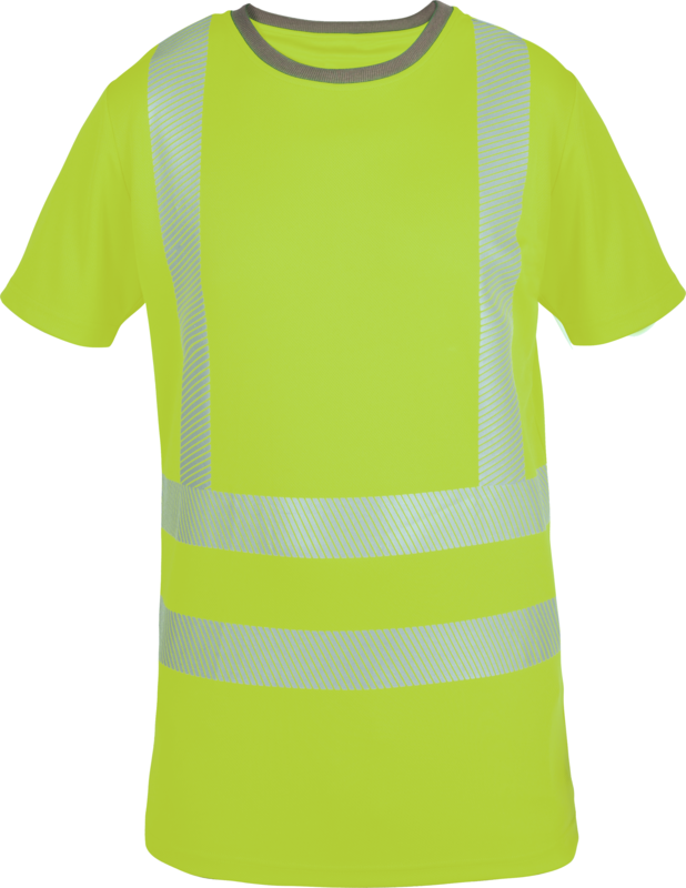 Gr.3XL WATEX-Warnschutz-T-Shirt, leuchtgelb