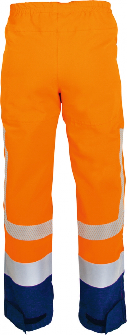 Gr.2 WATEX Warnhose Arbeitshose Warnkleidung Warnschutz leuchtorange grün