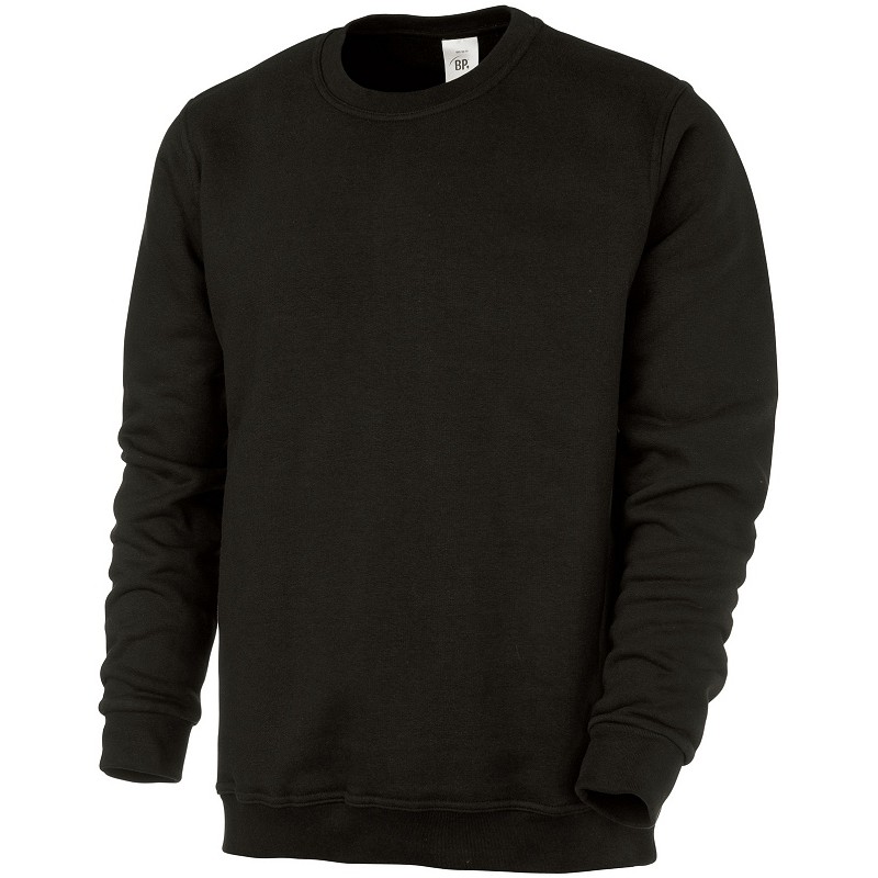 Gr.XL BP-Workwear, Sweatshirt, für Sie & Ihn, ca. 320g/m², schwarz