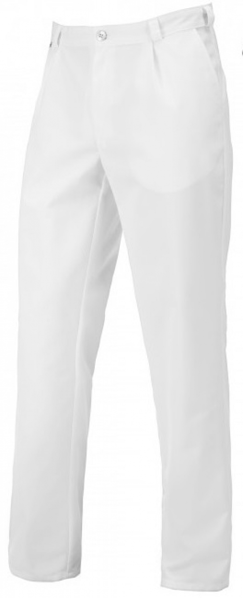 Gr.24 BP Herenhose Bundhose Arbeitshose Berufshose Medizin Pflege Praxis Klinik weiß ca 245g