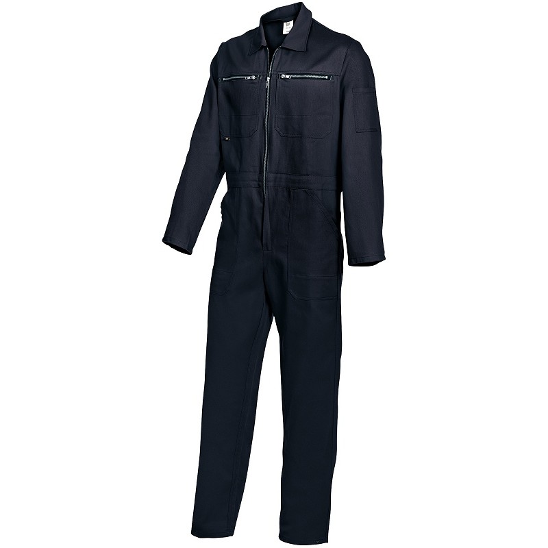 Gr.98/102 BP-Workwear, Arbeits-Berufs-Overall, Rallye-Kombi, ca. 260g/m², schwarz