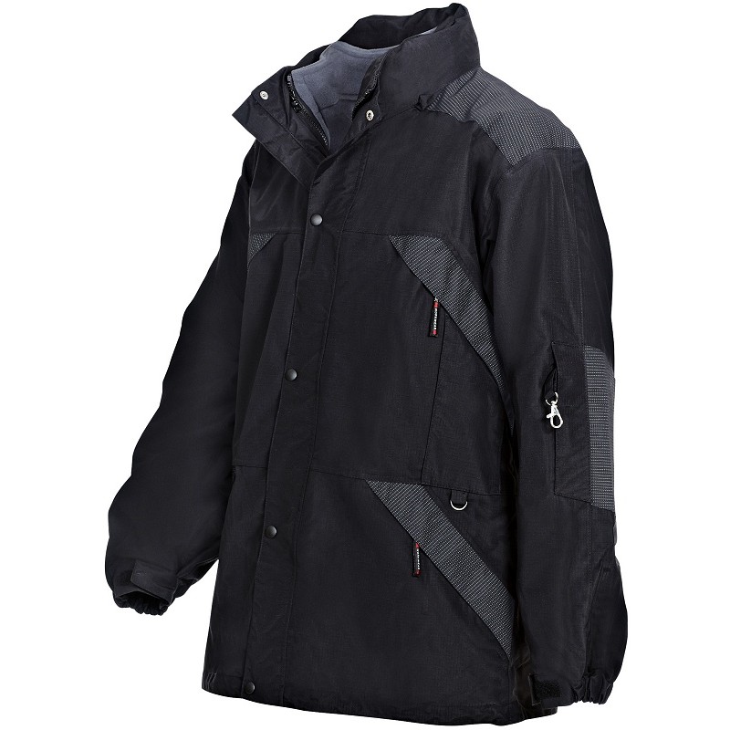 BP-Workwear, Arbeits-Berufs-Wetterschutz-Jacke, ca. 220g/m², schwarz