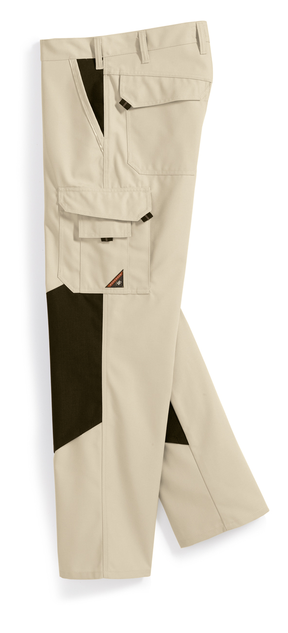 BP Herenhose Bundhose Arbeitshose Berufshose Arbeitskleidung Berufskleidung Jeansform Knieverstärkung beige schwarz