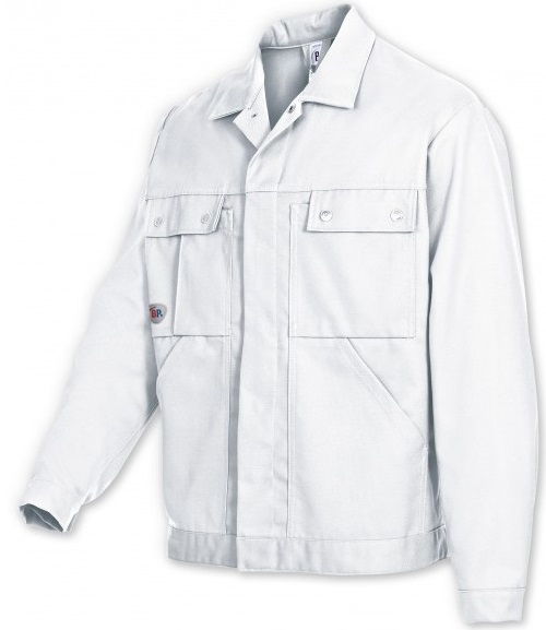 BP Arbeitsjacke Berufsjacke Schutzjacke Arbeitskleidung Berufskleidung weiß ca 305g