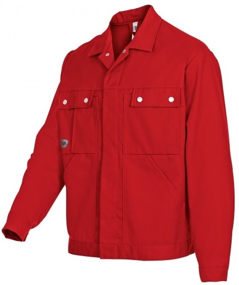 BP Arbeitsjacke Berufsjacke Schutzjacke Arbeitskleidung Berufskleidung rot ca 305g