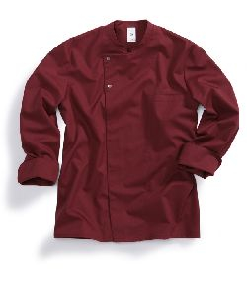 Gr.L BP KochJacke Arbeitsjacke Berufsjacke Bäckerjacke Kochkleidung Bäckerkleidung Gastronomiekleidung bordeaux ca 215g