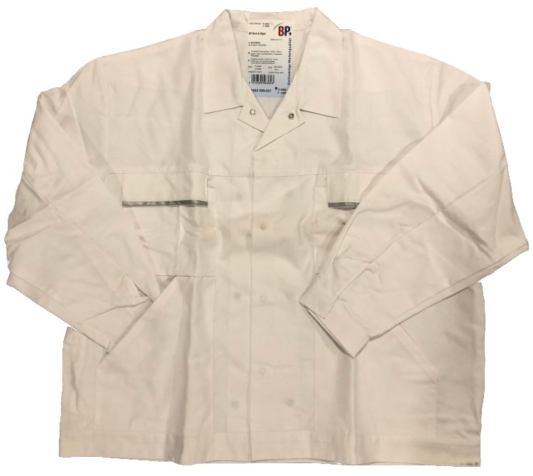 BP Herrenblouson Jacke Arbeitsjacke Bundjacke Berufsjacke Arbeitskleidung Berufskleidung weiß