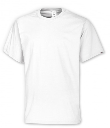 BP-Workwear, T-Shirt für Sie & Ihn, ca. 180g/m², weiß