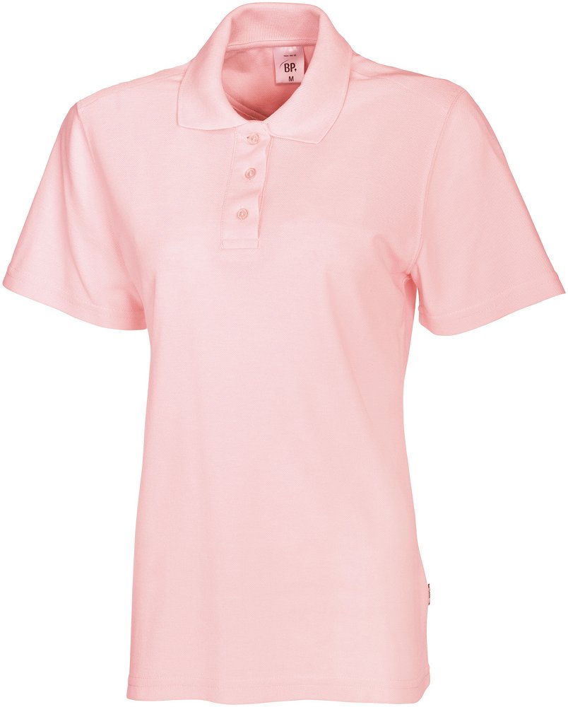 BP Damen Poloshirt Arbeitsshirt Gastronomiekleidung Cateringkleidung Berufsshirt rosa ca 220 g