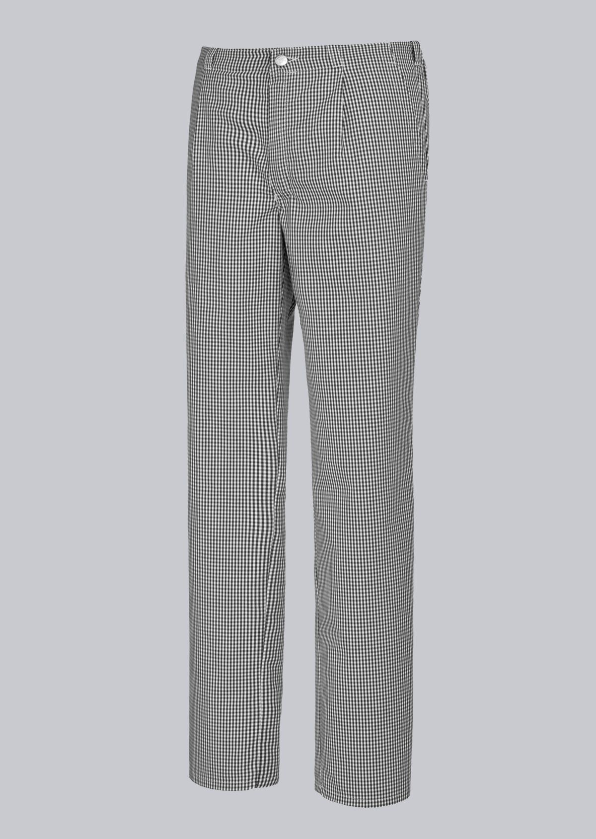 Gr.50 BP Koch  Bäckerhose  ca  215g    schwarz weiß  Pepita