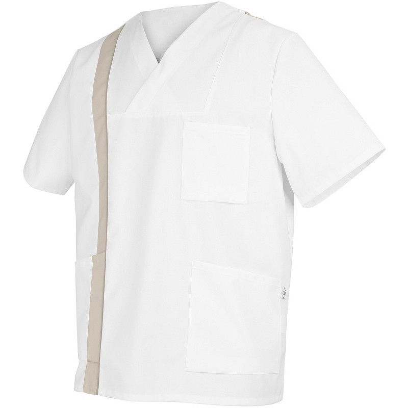Gr.LN BP-Workwear, Schlupfkasack für Sie & Ihn, ca. 215g/m², weiß/ecru