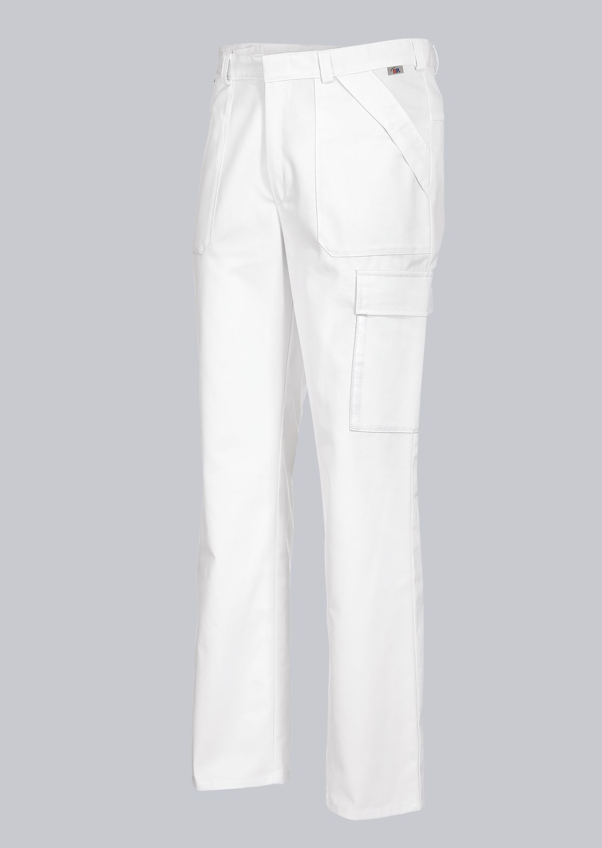 Gr.4XLN BP Funktionshose Damenhose Herrenhose Arbeitshose Berufshose für Sie Ihn Medizin Pflege Praxis Klinik weiß ca 245g