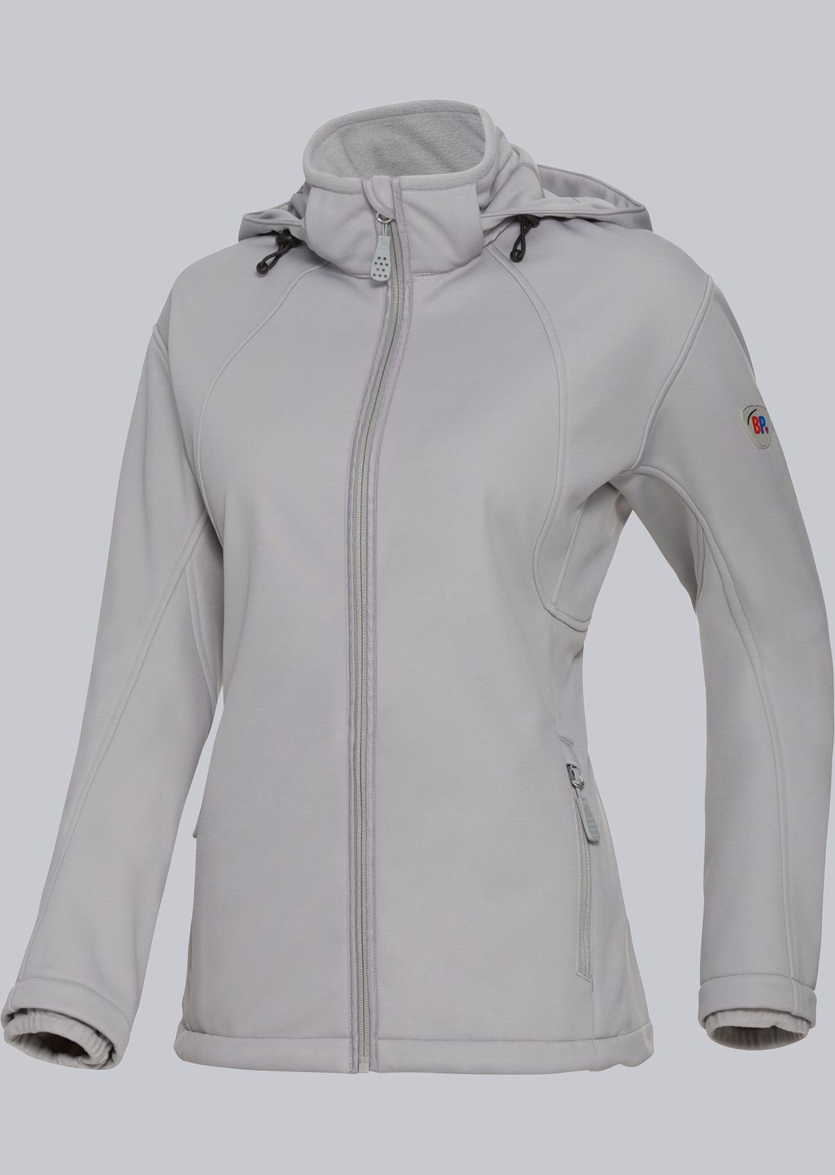 BP-Kälteschutz, Damen-Softshelljacke, hellgrau