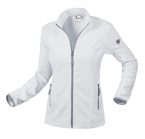 BP-Kälteschutz, Damen-Fleece-Arbeits-Berufs-Jacke, 275 g/m², weiß
