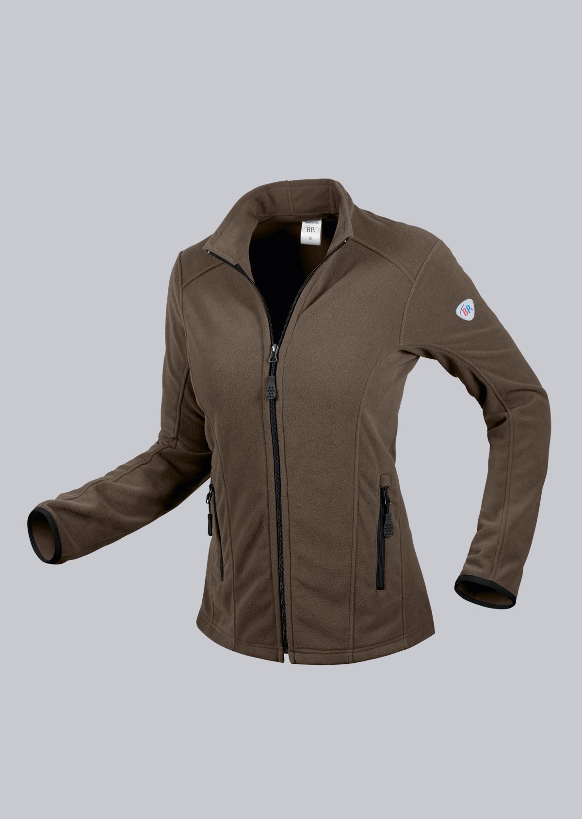 BP-Kälteschutz, Damen-Fleece-Arbeits-Berufs-Jacke, 275 g/m², falke