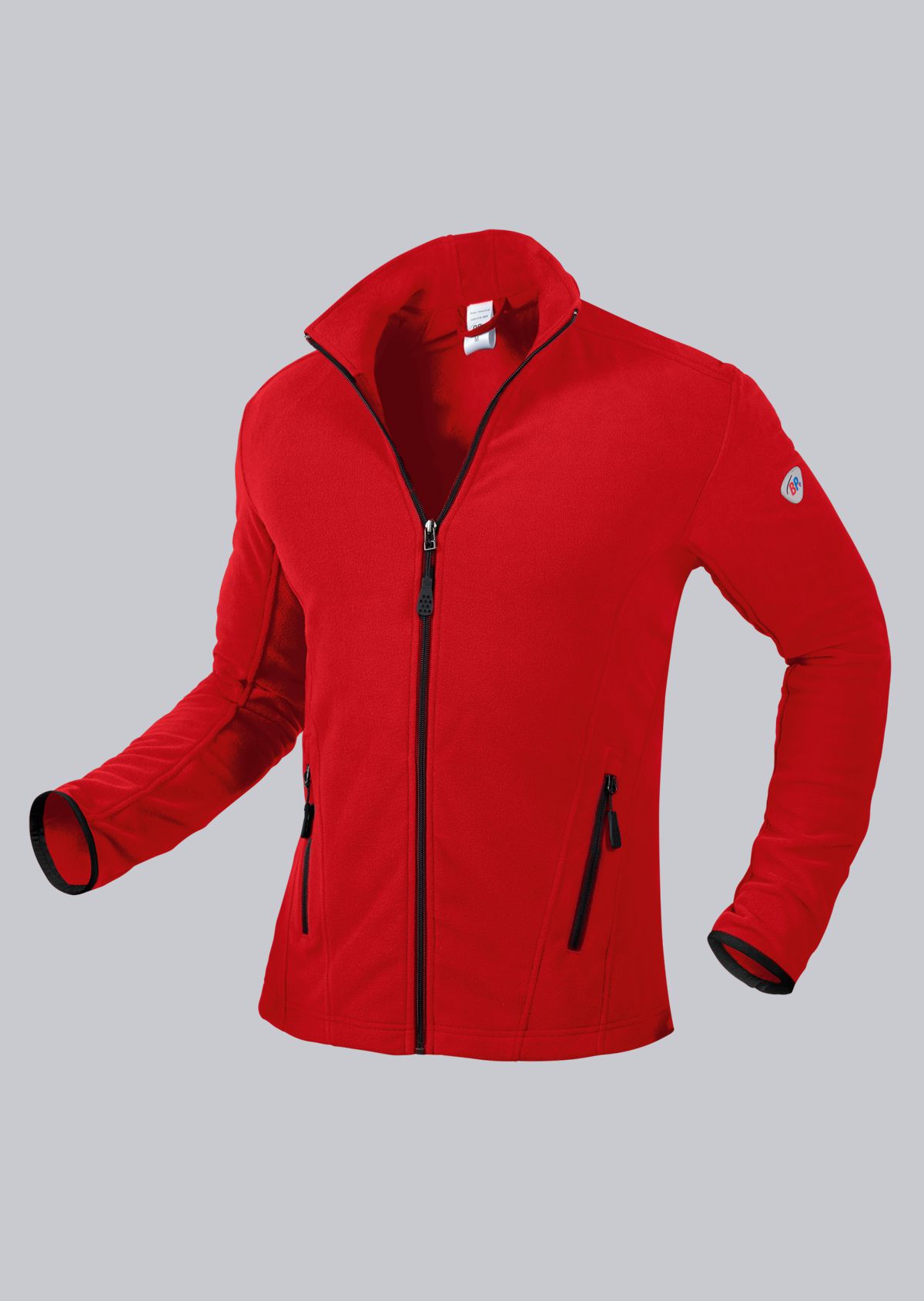 BP-Kälteschutz, Fleece-Arbeits-Berufs-Jacke,, 275 g/m², rot
