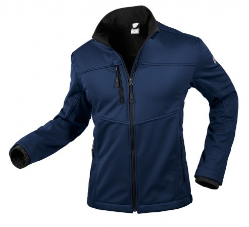 BP-Kälteschutz, Softshell-Arbeits-Berufs-Jacke, 255 g/m², nachtblau
