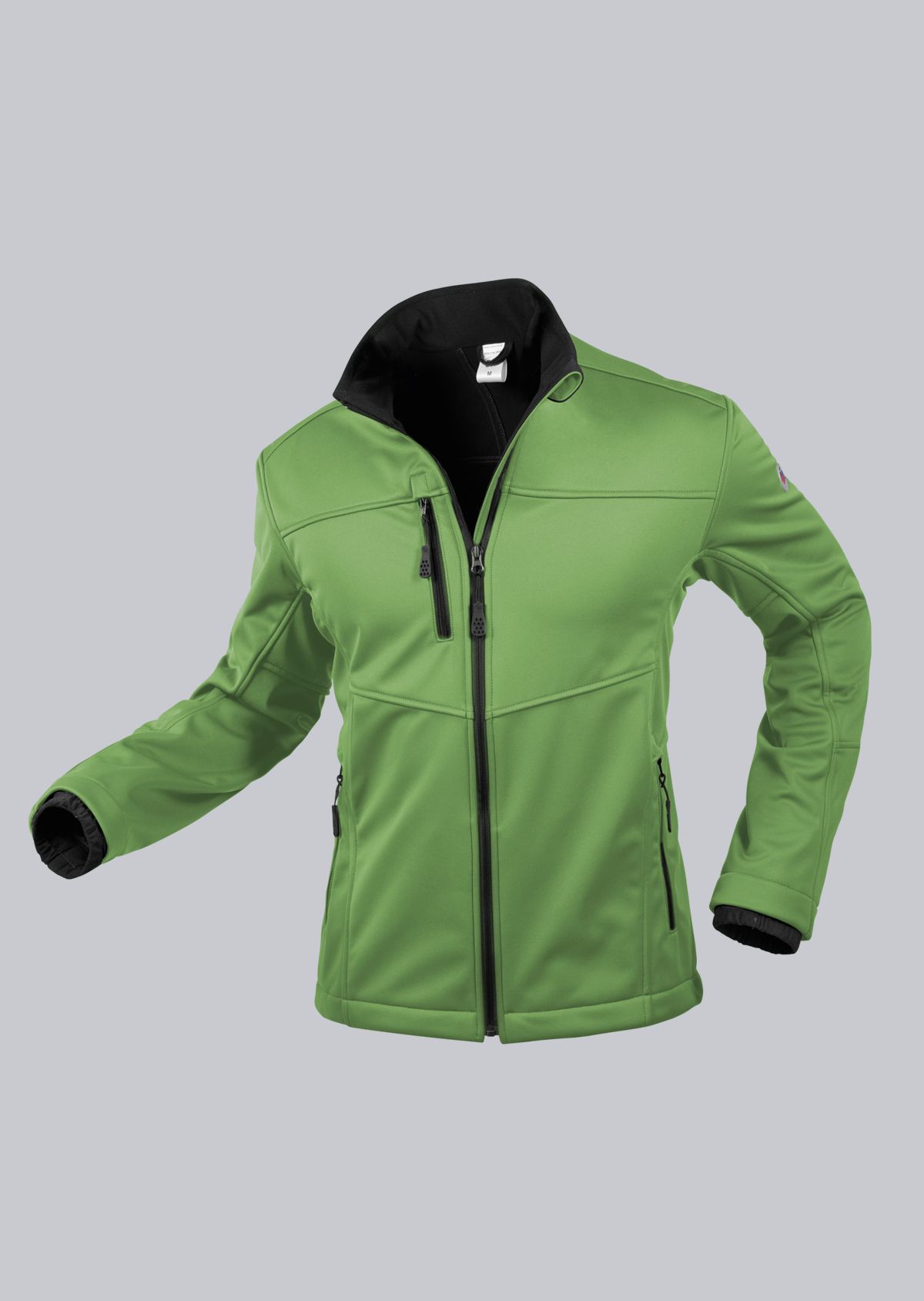 BP-Kälteschutz, Softshell-Arbeits-Berufs-Jacke, 255 g/m², new green