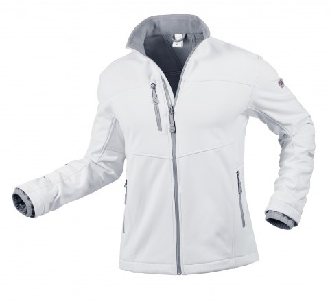BP-Kälteschutz, Softshell-Arbeits-Berufs-Jacke, 255 g/m², weiß
