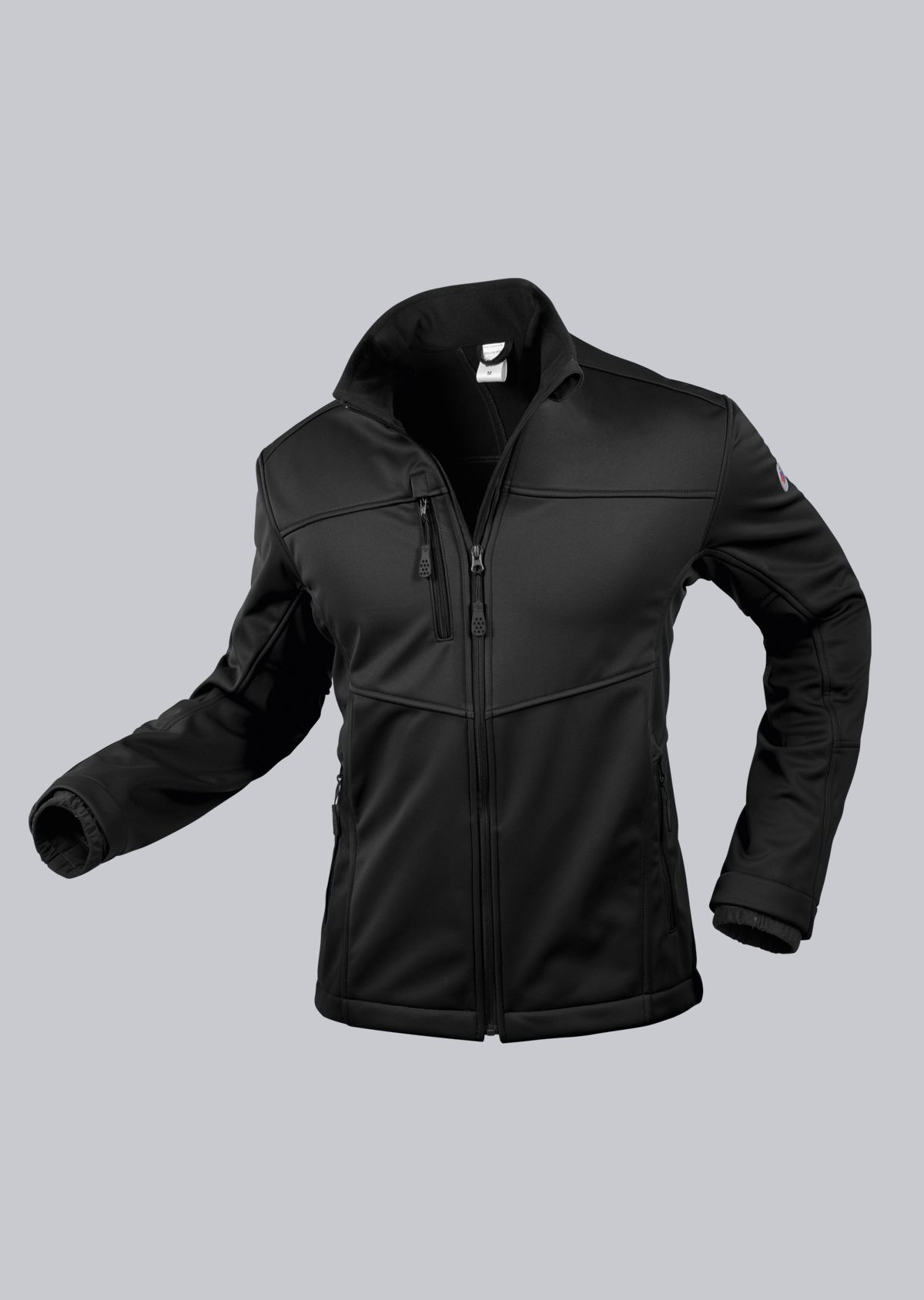 BP-Kälteschutz, Softshell-Arbeits-Berufs-Jacke, 255 g/m², schwarz