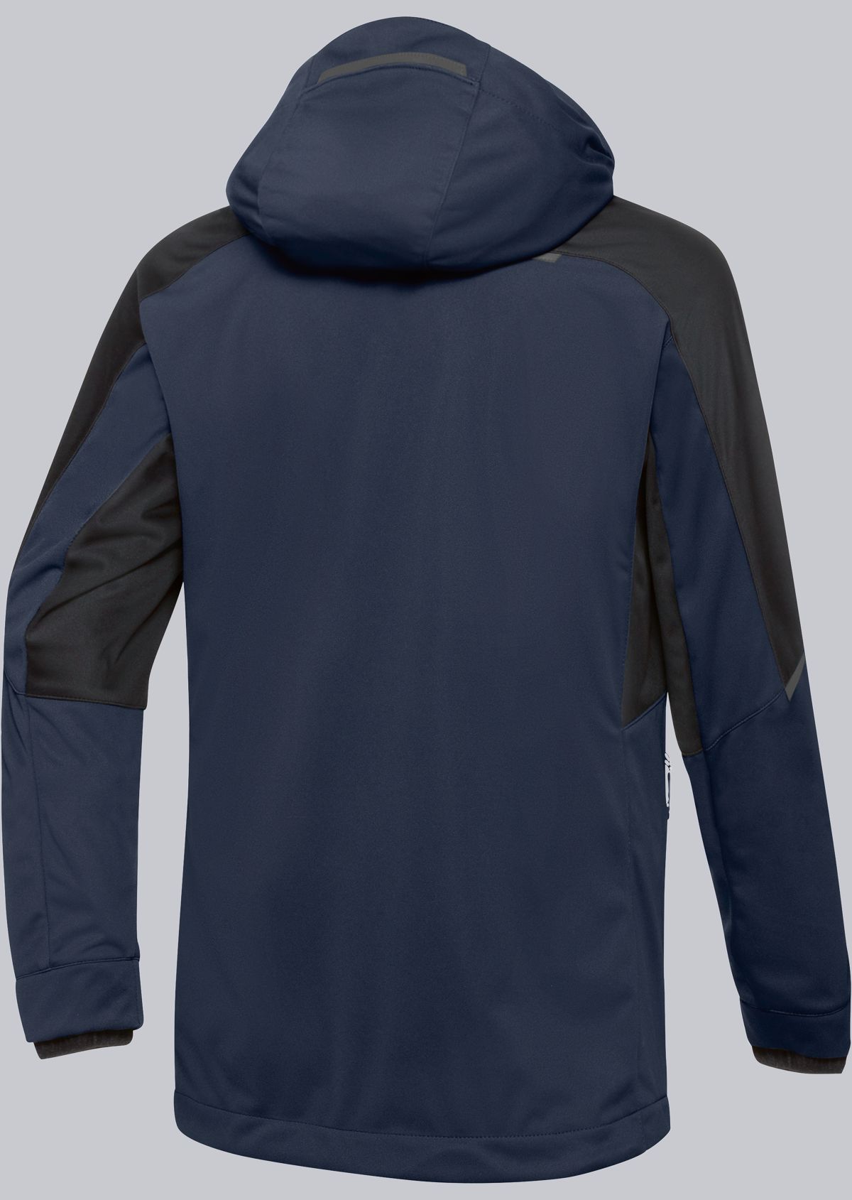 BP-Kälteschutz, Herren-Softshelljacke, BPlus Modern Stretch, nachtblau/schwarz