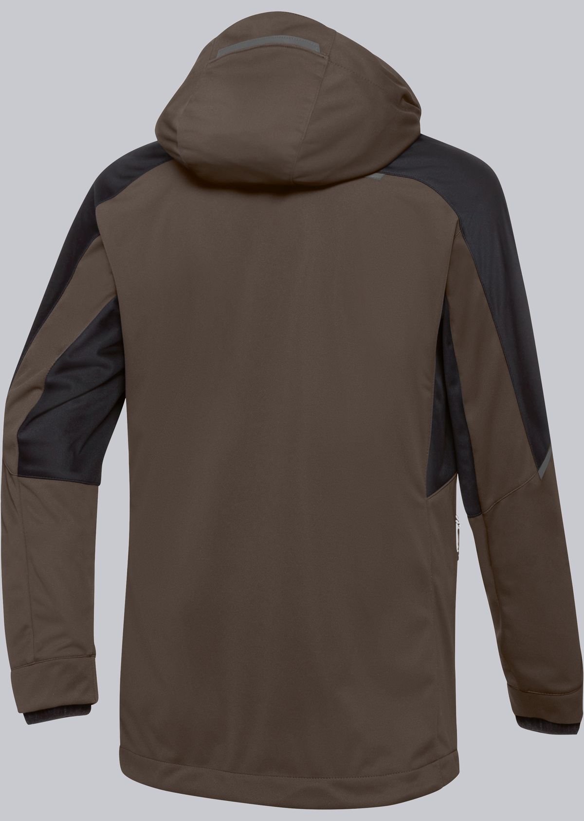 BP-Kälteschutz, Herren-Softshelljacke, BPlus Modern Stretch, braun/schwarz