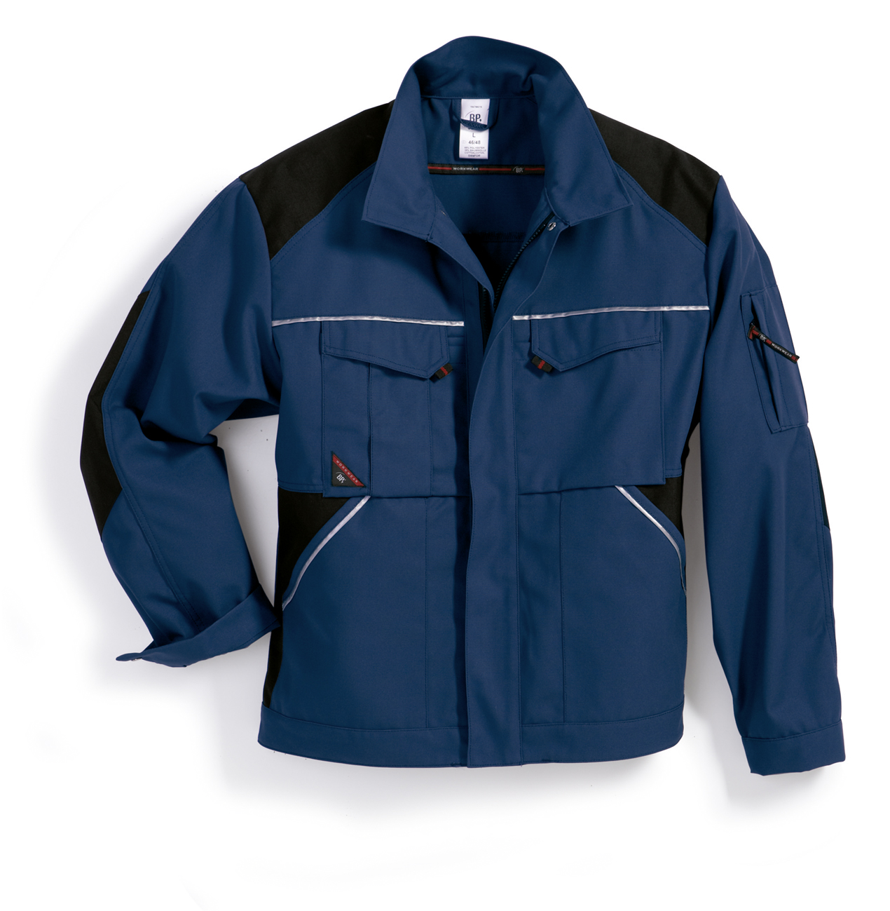 Gr.52/54 BP Blouson Jacke Arbeitsjacke Bundjacke Berufsjacke Arbeitskleidung Berufskleidung stahlgrau schwarz