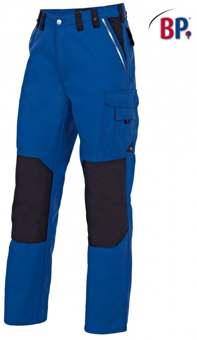 BP Bundhose Arbeitshose Berufshose Workerhose Arbeitskleidung Berufskleidung königsblau schwarz ca 310g