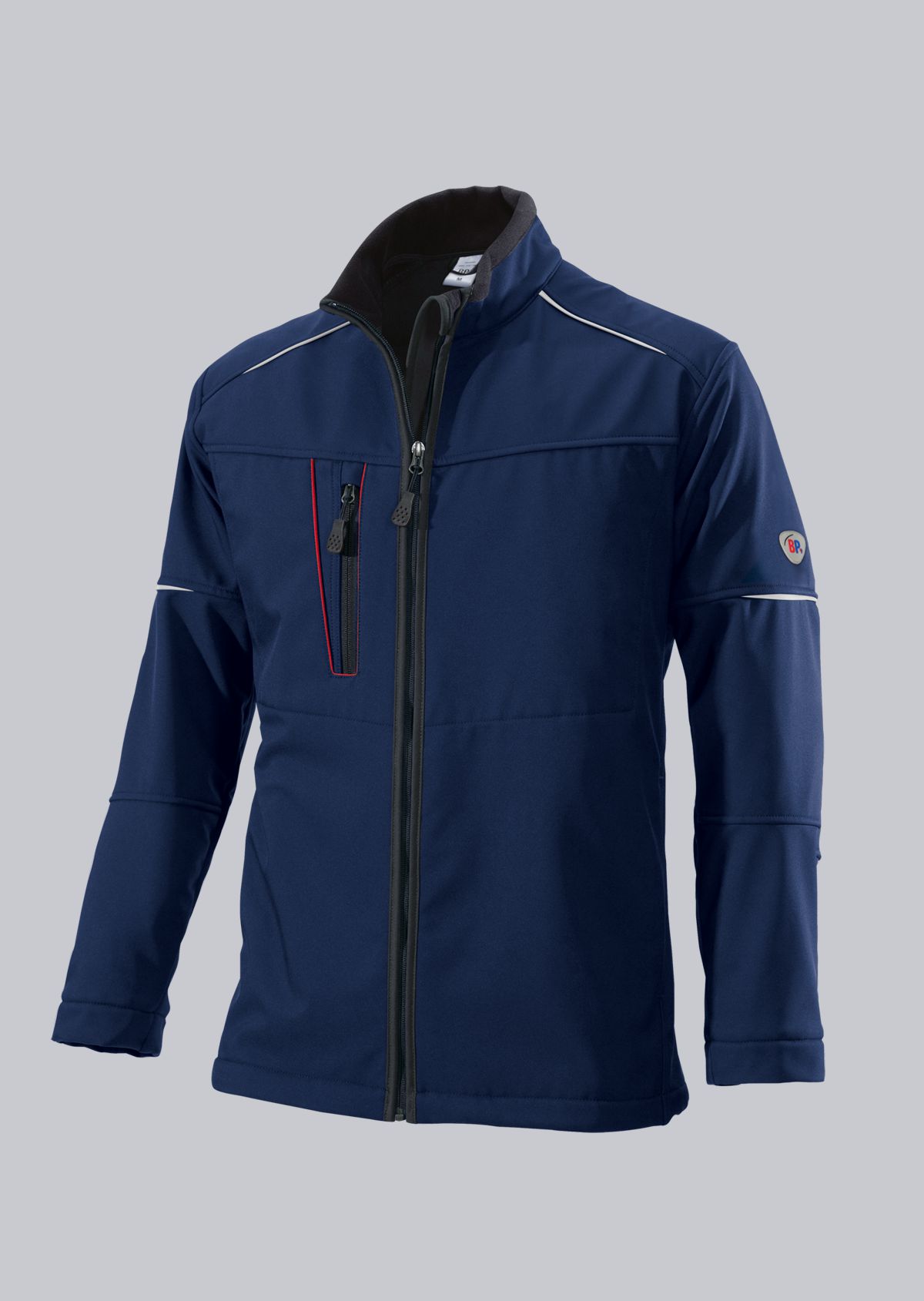 BP-Kälteschutz, Winter-Softshell-Arbeits-Berufs-Jacke, ca. 300g/m², nachtblau
