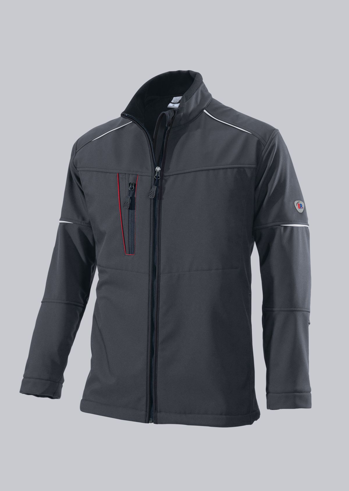 BP-Kälteschutz, Winter-Softshell-Arbeits-Berufs-Jacke, ca. 300g/m², anthrazit