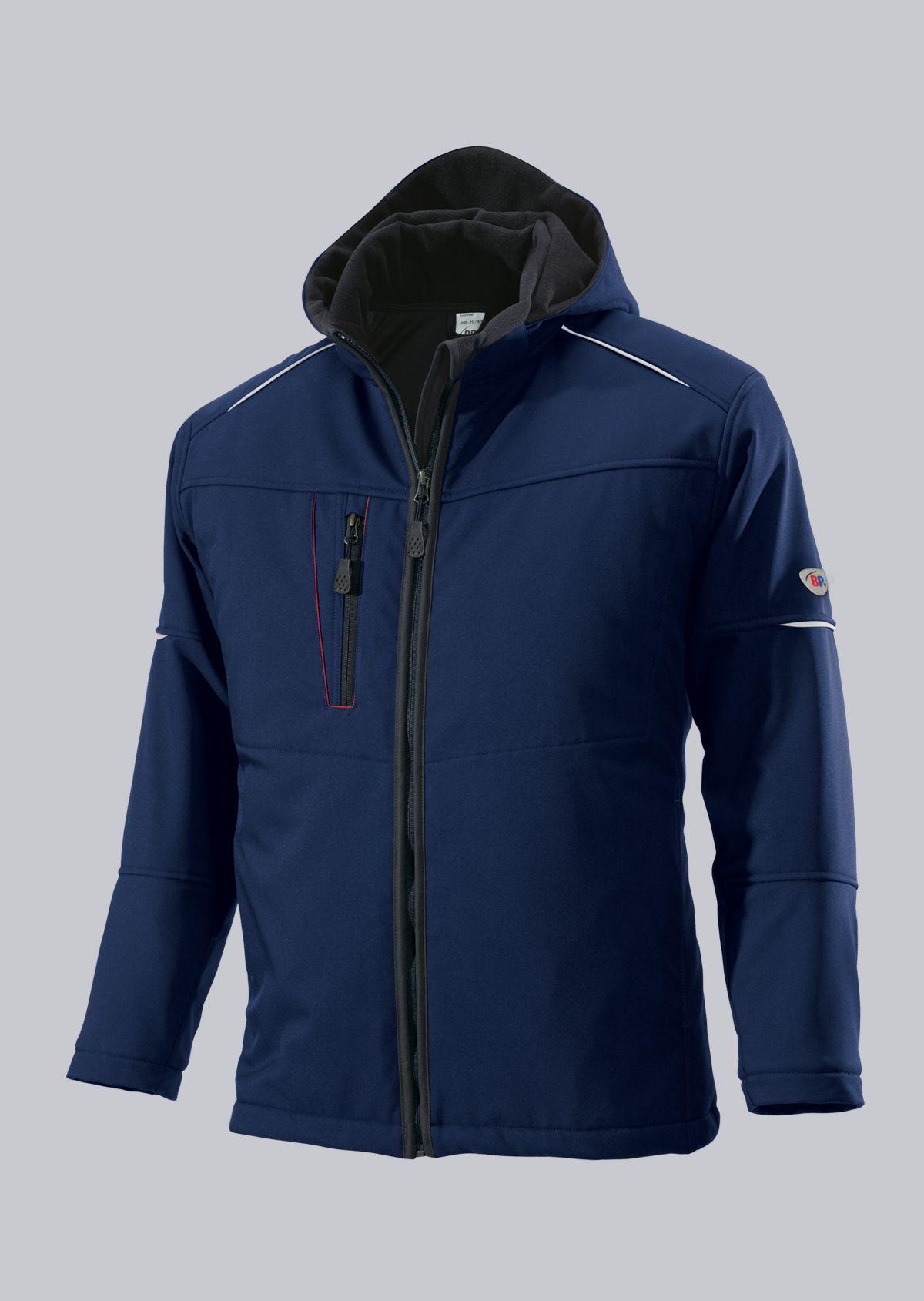 BP-Kälteschutz, Winter-Softshell-Arbeits-Berufs-Jacke, ca. 300g/m², nachtblau