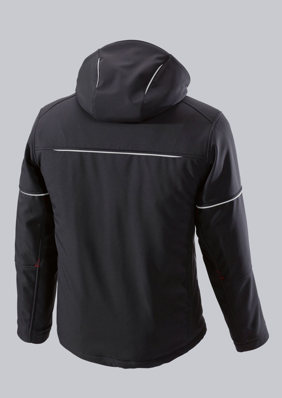 BP Winter-Softshell-Arbeits-Berufs-Jacke, schwarz