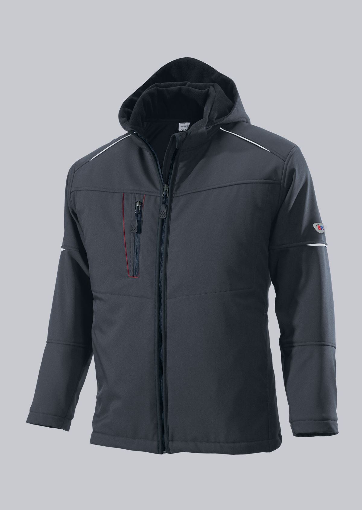 BP-Kälteschutz, Winter-Softshell-Arbeits-Berufs-Jacke, ca. 300g/m², anthrazit