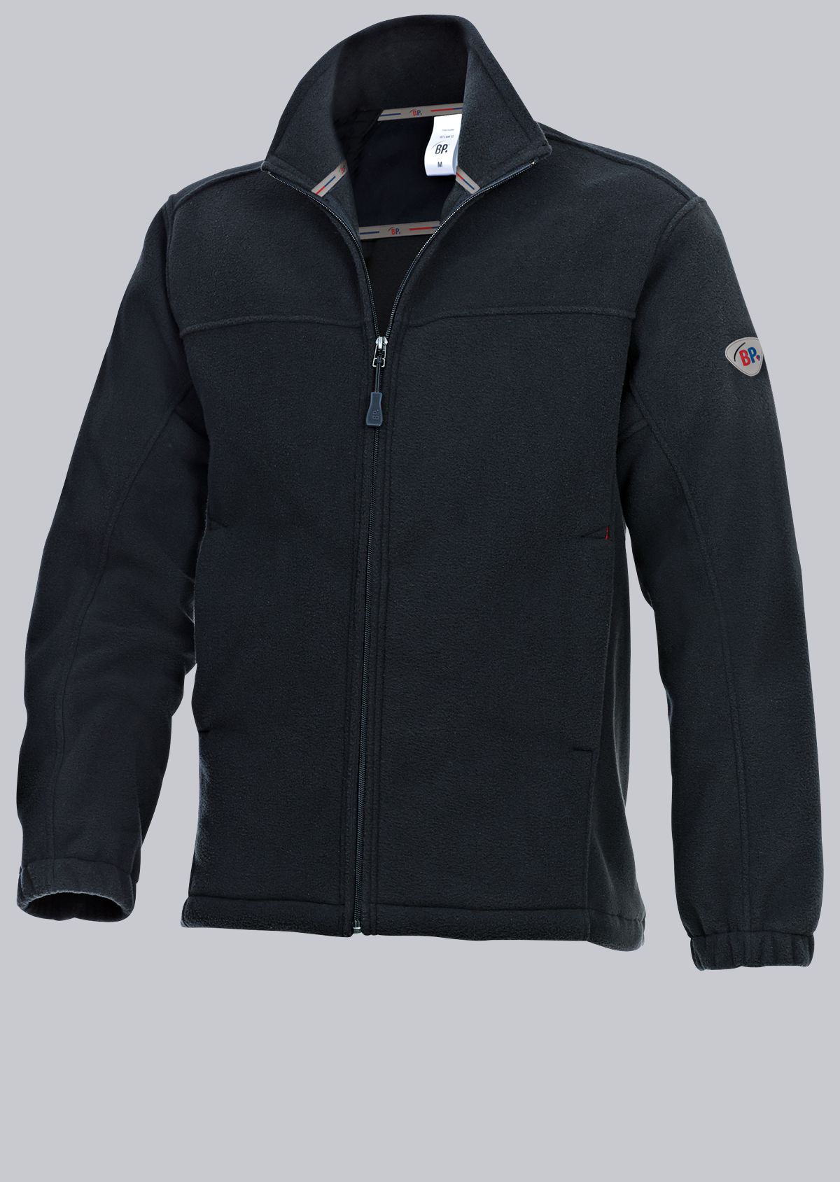 BP-Kälteschutz, Winter-Fleece-Arbeits-Berufs-Jacke, schwarz