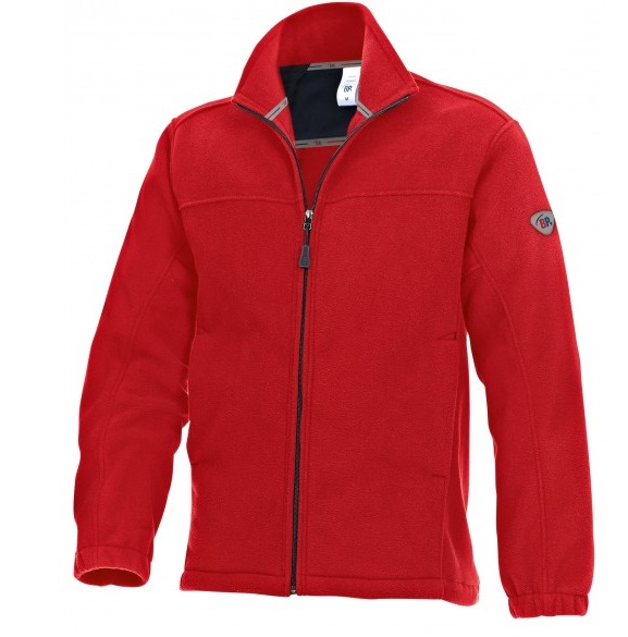 BP Winter-Fleece-Arbeits-Berufs-Jacke, rot