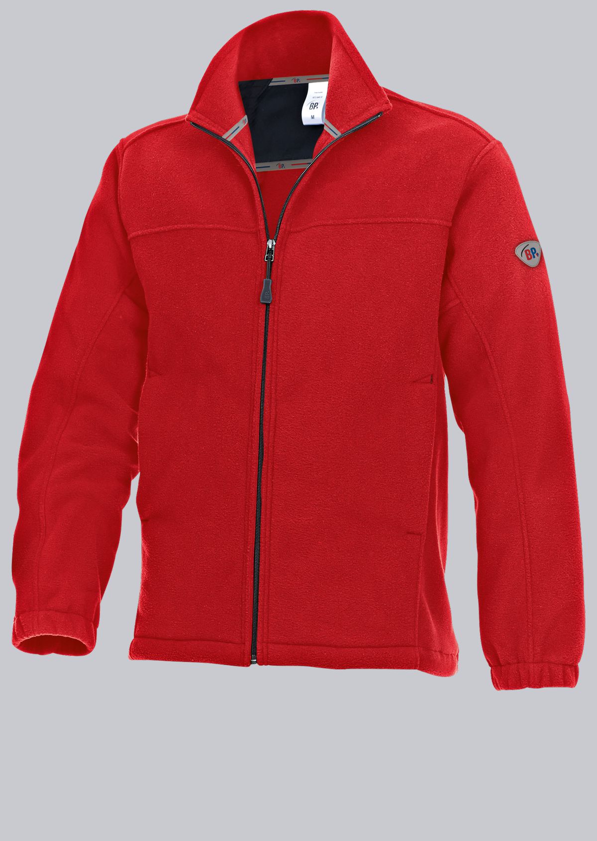 BP-Kälteschutz, Winter-Fleece-Arbeits-Berufs-Jacke, rot