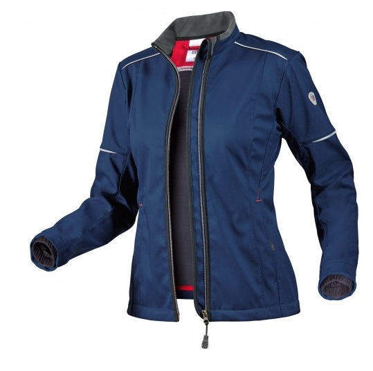 BP-Kälteschutz, Damen-Softshell-Arbeits-Berufs-Jacke, ca. 300g/m², nachtblau
