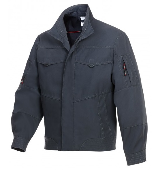 Gr.56/58 BP-Workwear, Arbeits-Berufs-Arbeits-Jacke, ca. 260g/m², charcoal
