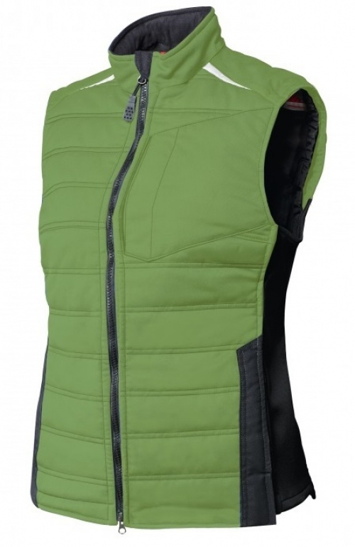 BP-Kälteschutz, Damen-Winter-Arbeits-Berufs-Weste, Thermoweste, ca. 250g/m², new green