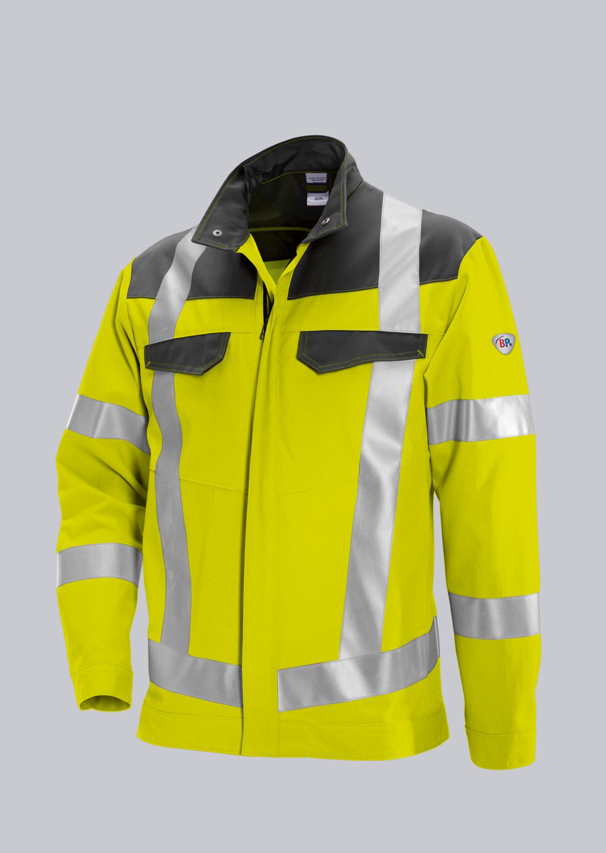 BP-Warnschutz, Warn-Jacke, BProtected, ca. 270g/m², warngelb