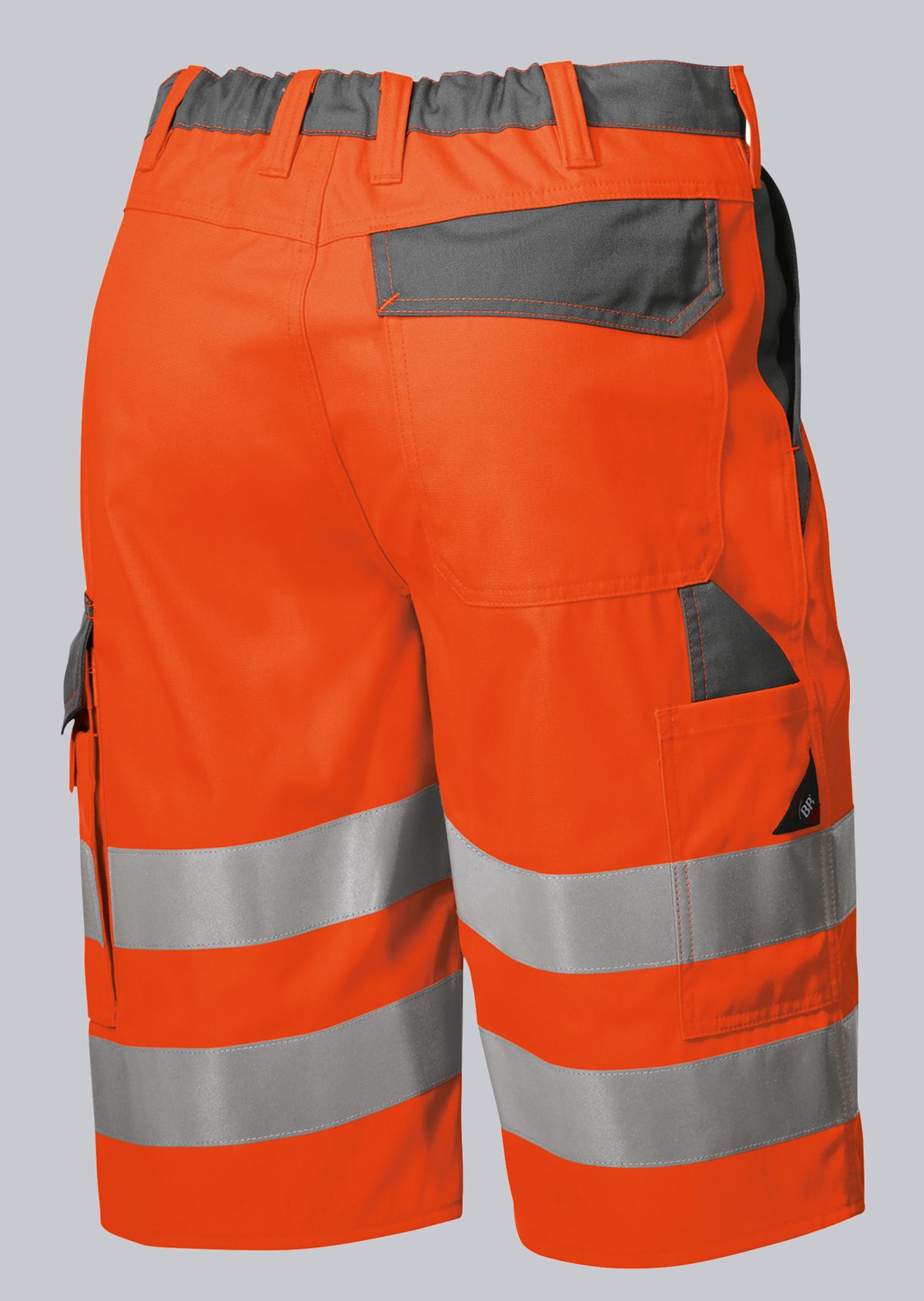 BP-Warnschutz, Warn-Shorts, BProtected, ca. 270g/m², warnorange/dunkelgrau
