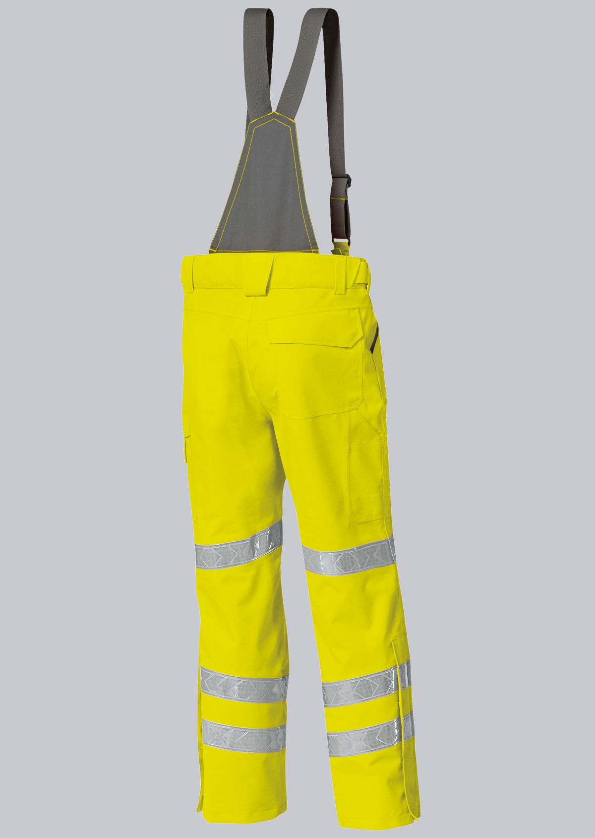 BP-Warnschutz, Warn-Wetterschutzhose, ca. 205g/m², warngelb