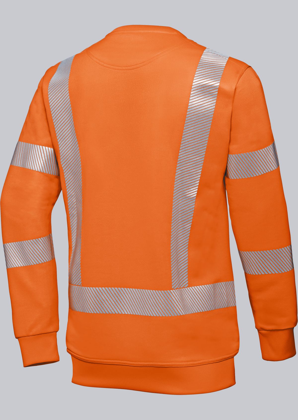 BP-Warnschutz, Warn-Sweatshirt für Sie & Ihn, warnorange