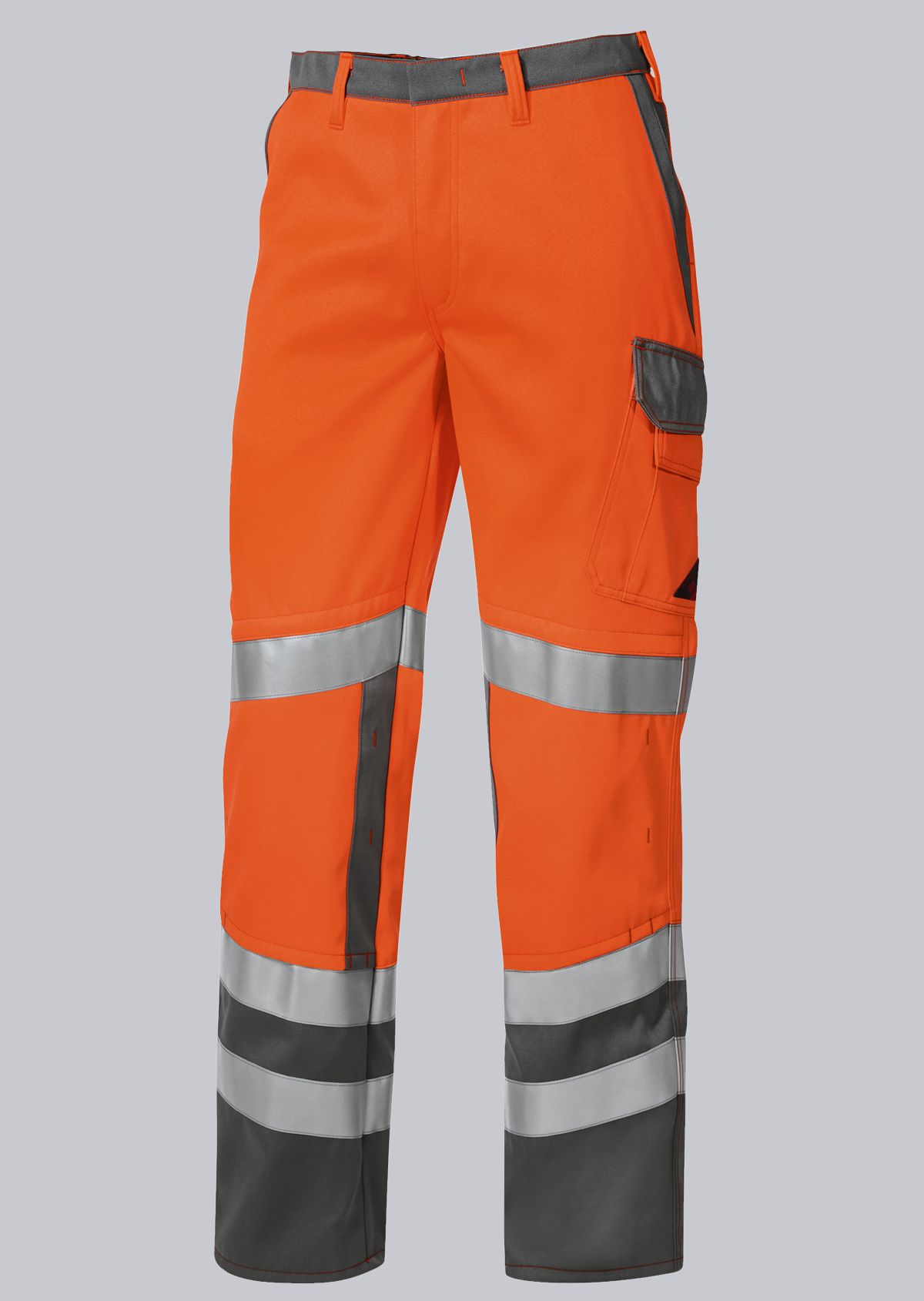 BP-Warnschutz, Warn-Bundhose, Hi-Vis Protect, warnorange/dunkelgrau