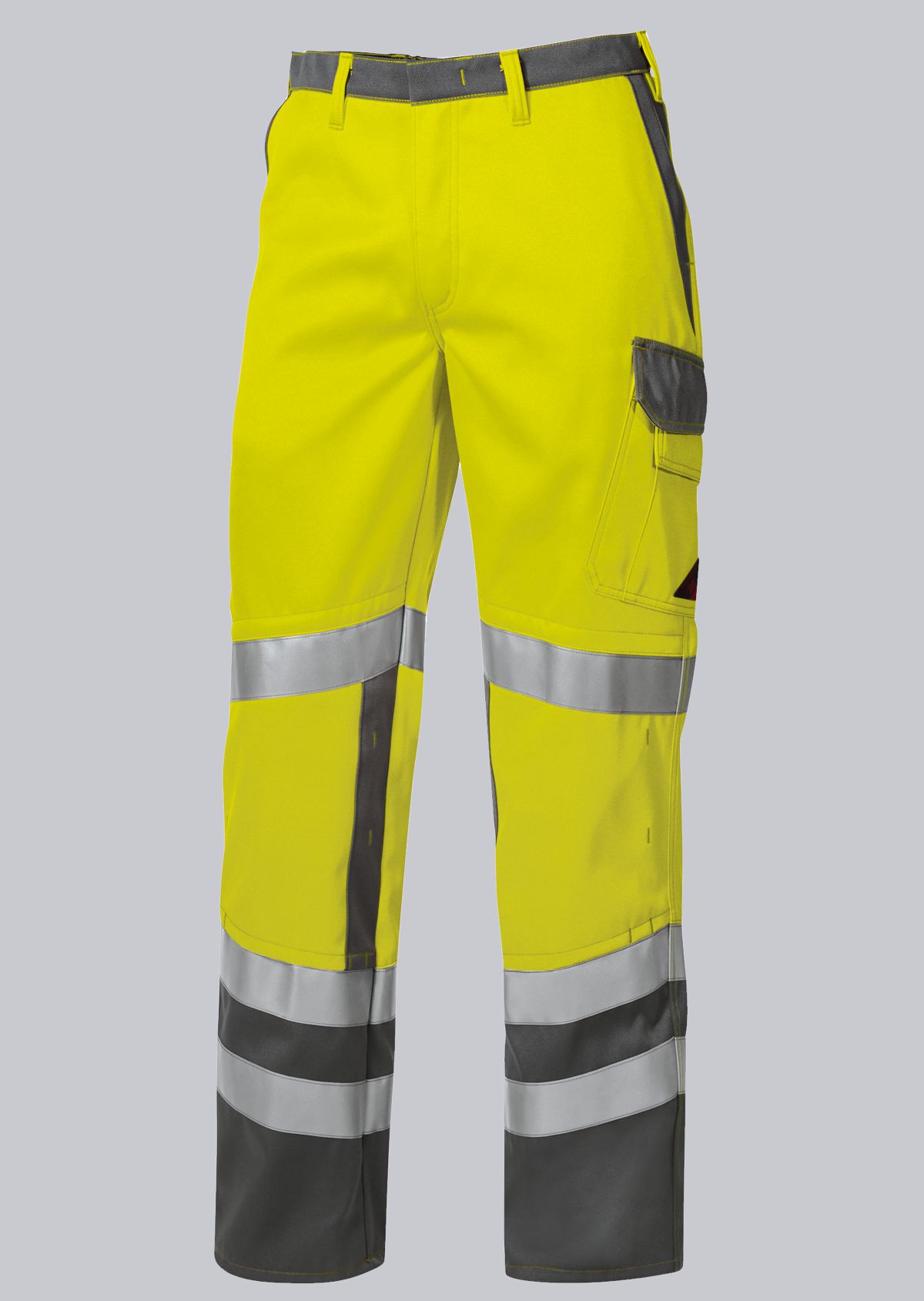BP-Warnschutz, Warn-Bundhose, Hi-Vis Protect, warngelb/dunkelgrau